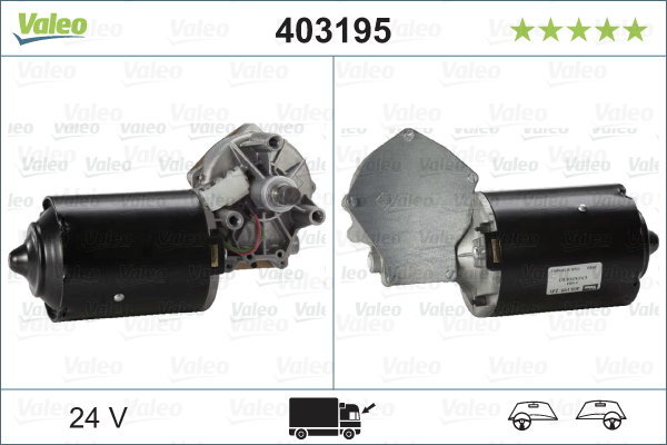 Motor stergator 403195 VALEO